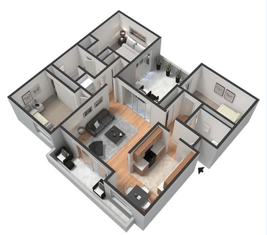 Floor Plan - Plan P