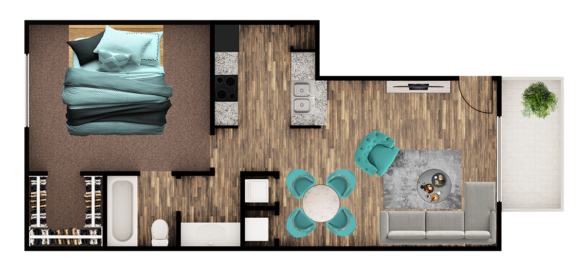 Floor Plan - Hummingbird