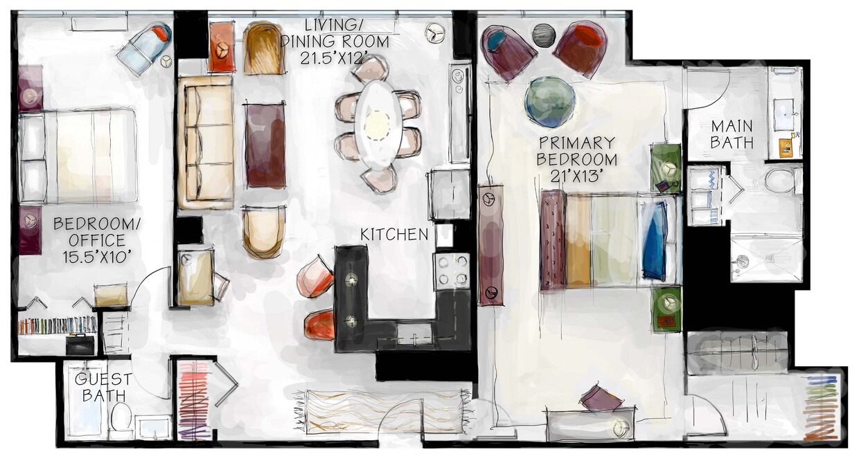 Floor Plan - Da Vinci