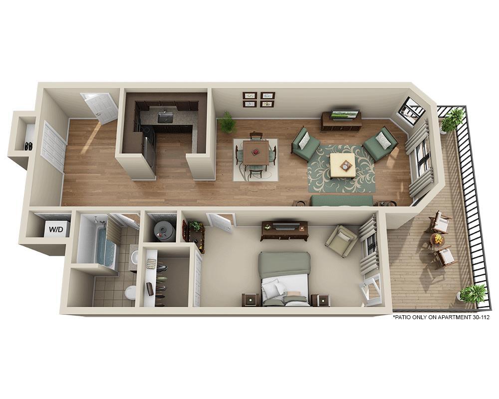 Floor Plan - 30 Garrison - A1E