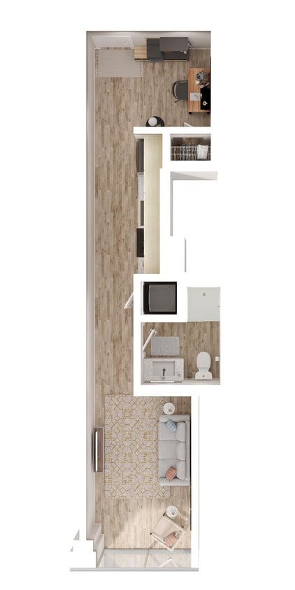 Floor Plan - Loft Studio G
