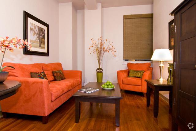 Living Room - Gravier Place Apartments