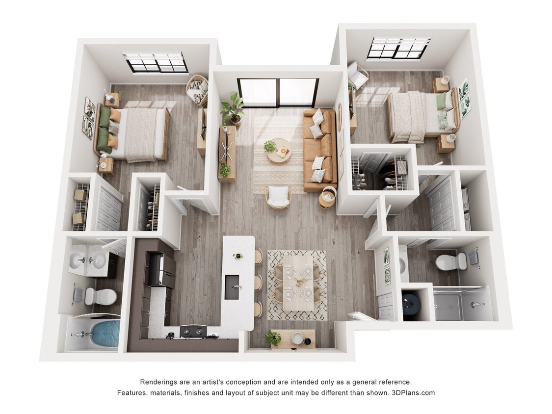 Floor Plan - B2B  The Palm