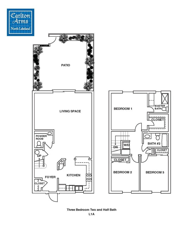 Floor Plan - L1A Townhome