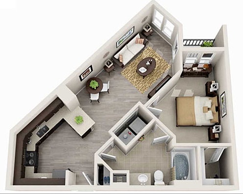 Floor Plan - A3 - Columbia