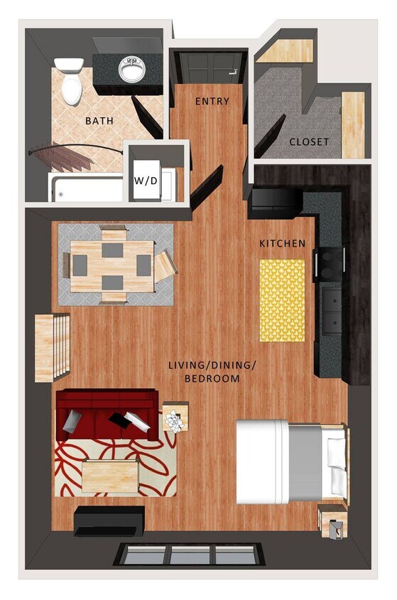 Floor Plan - (Flat) Fillmore