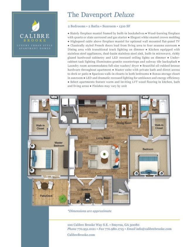 Floor Plan - Davenport Deluxe