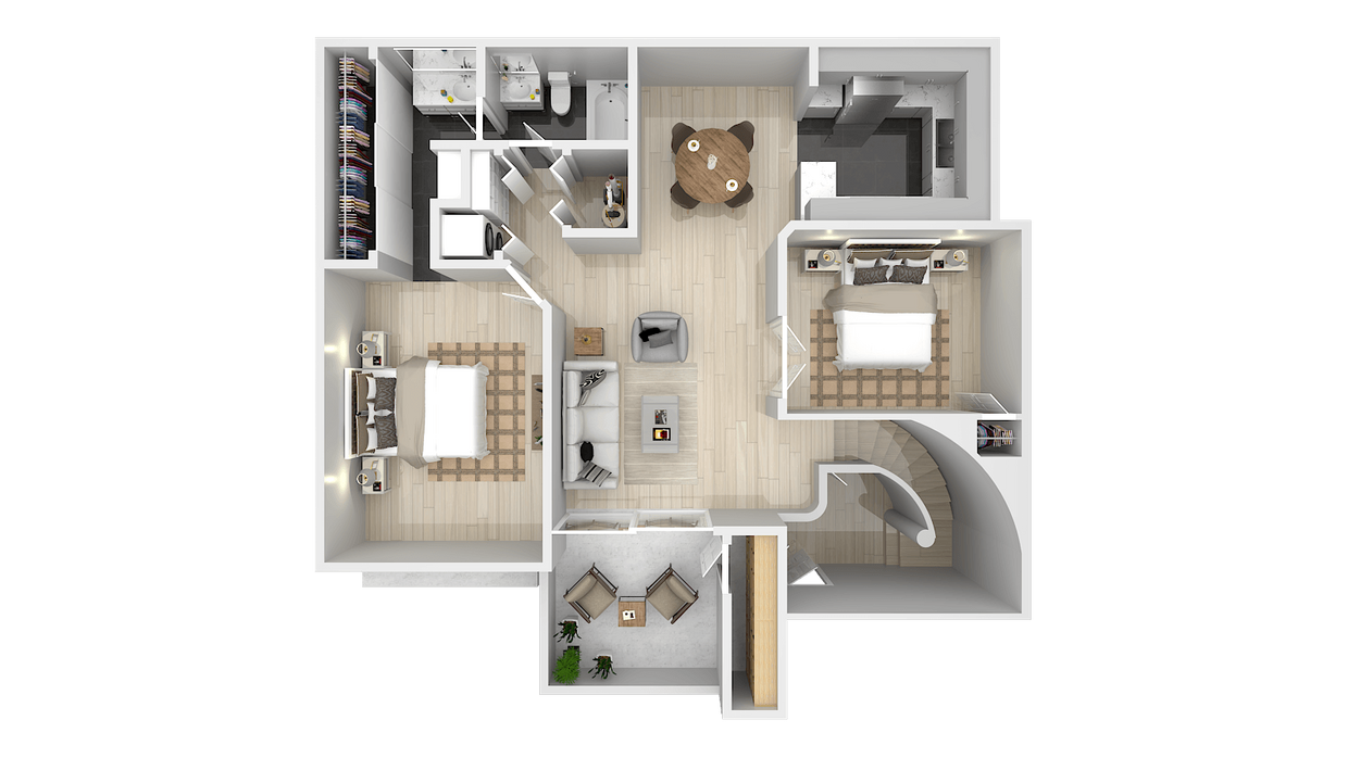 Floor Plan - Plan B Upstairs