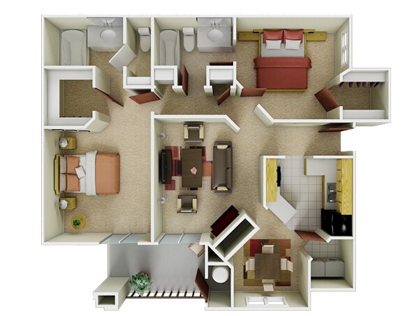 Floor Plan -  Sienna