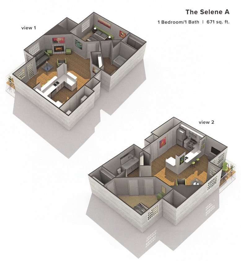 Floor Plan - The Selene A