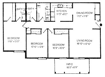 3BR/2BA - Graycroft 3BR