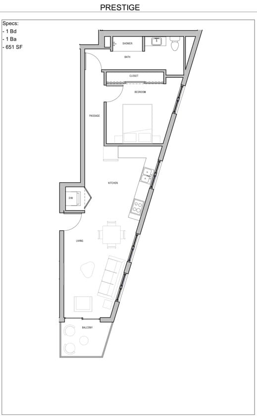 Prestige Floorplan - Prestige