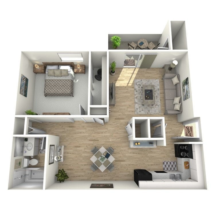 Floor Plan - The Tribeca