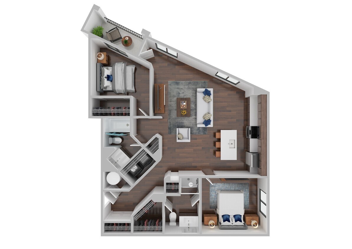 Floor Plan - B2D