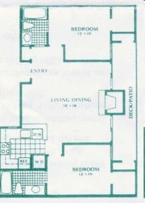 2BR/2BA - 2B