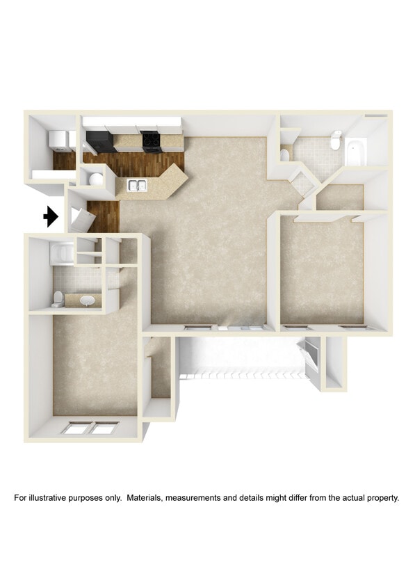 Floor Plan - 2 Executive Renovated