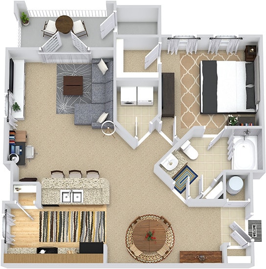 Floor Plan - Creekside