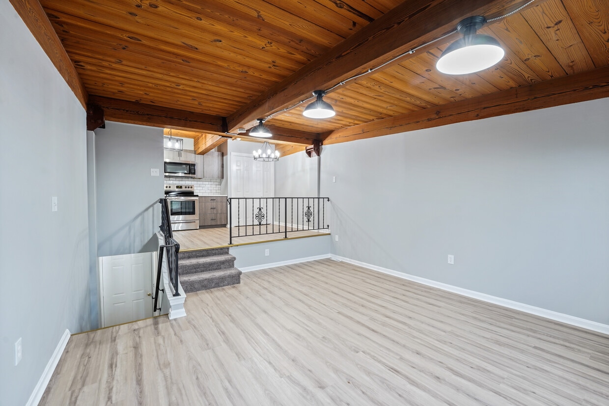 Floor Plan - One Bedroom Bi Level