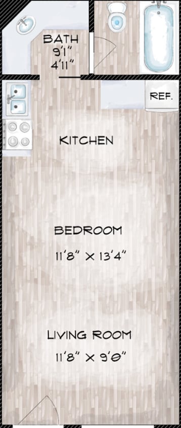 Floor Plan - PVS - Pool View Studio