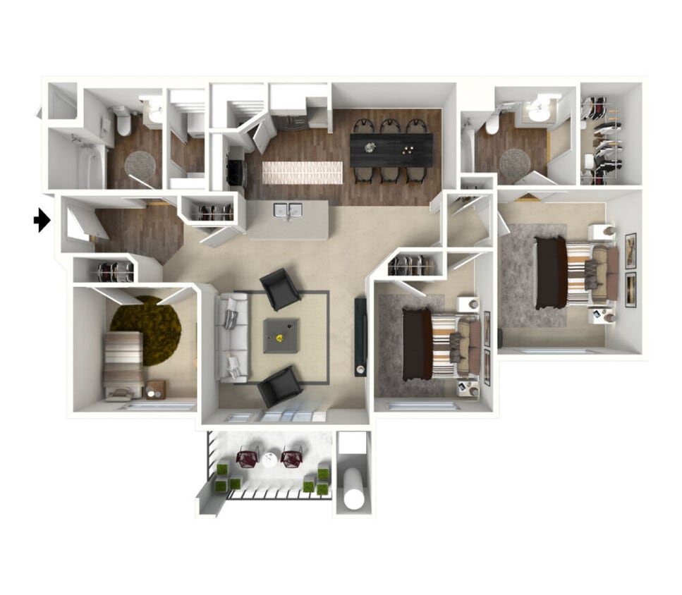 Floor Plan - Cedar