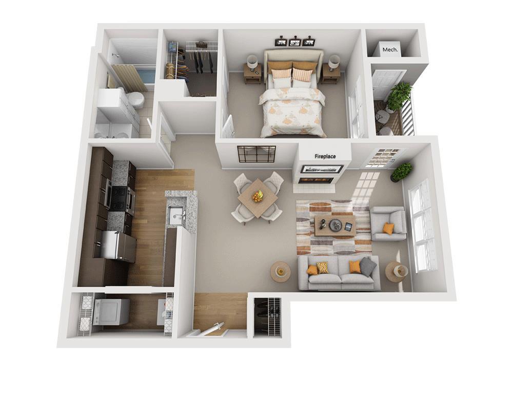 Floor Plan - Aviary Gardens (A1A)