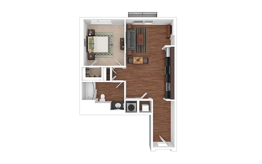Floor Plan - A9 - The Commodore