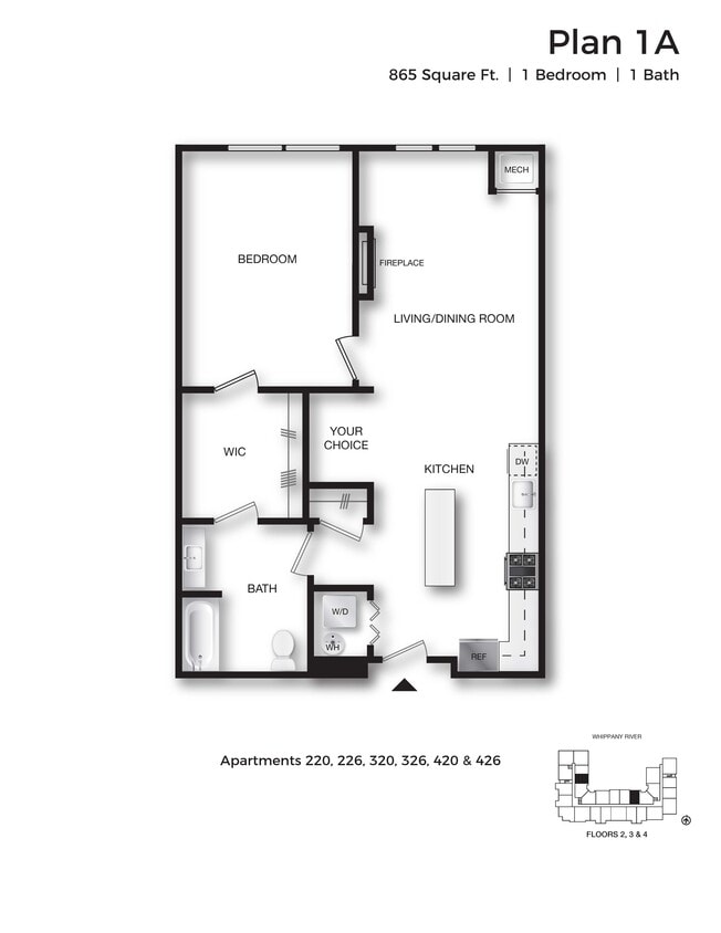 Floor Plan - 34 - 1B1B