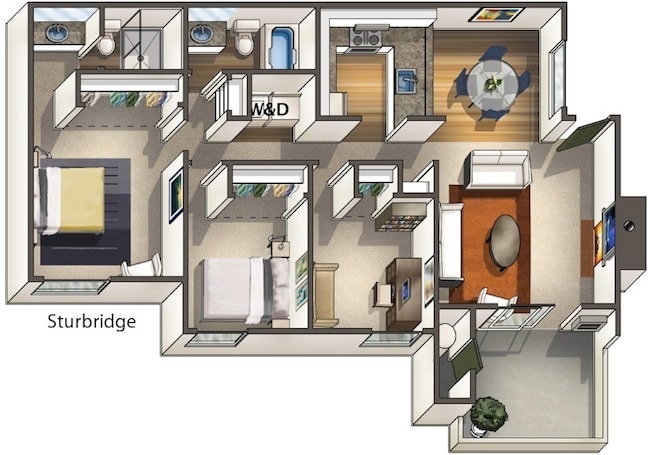 Floor Plan - Sturbridge