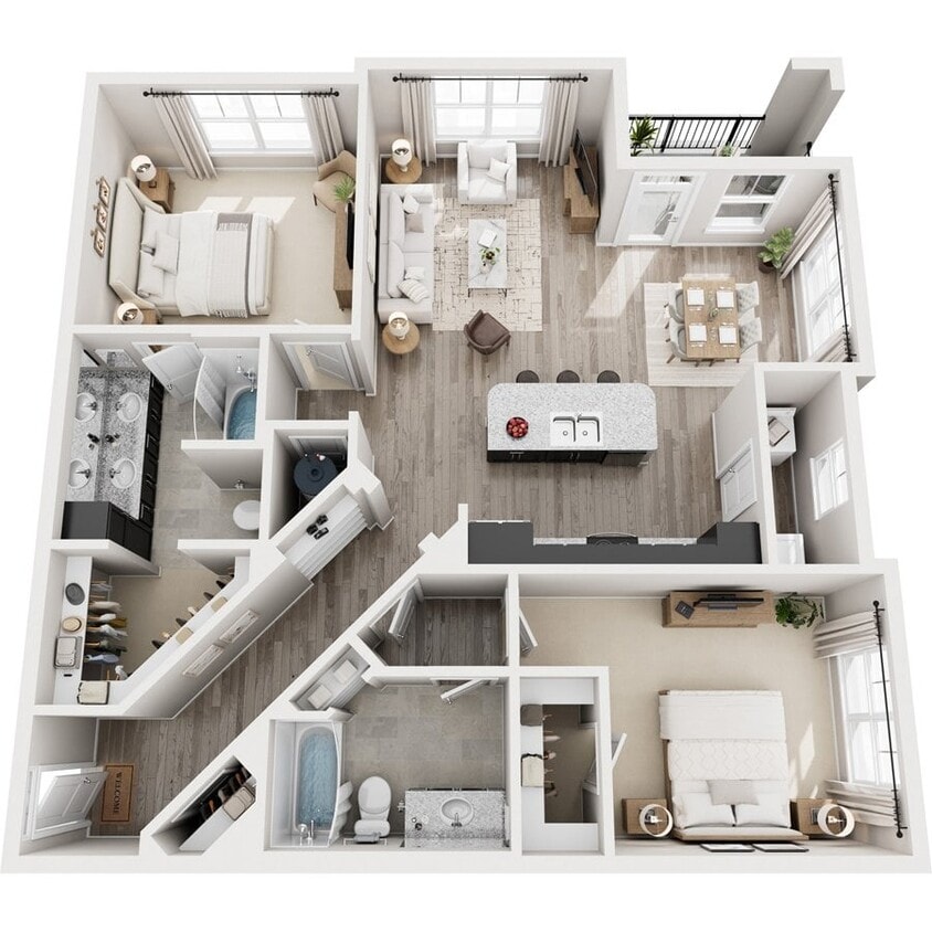 Floor Plan - 2E