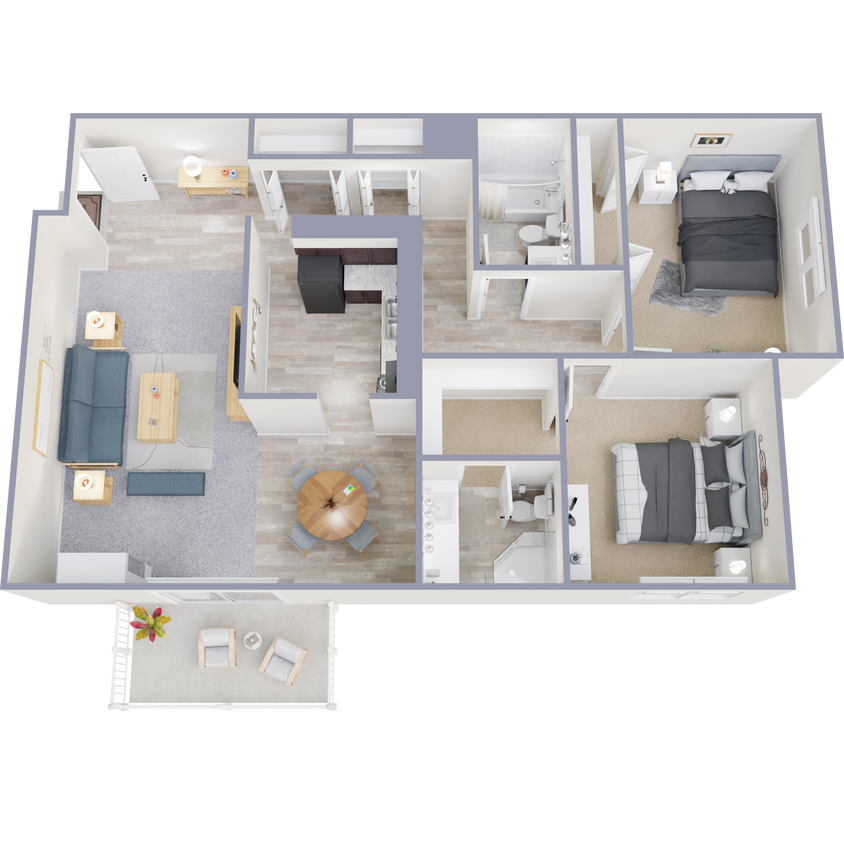 Floor Plan - Hampton