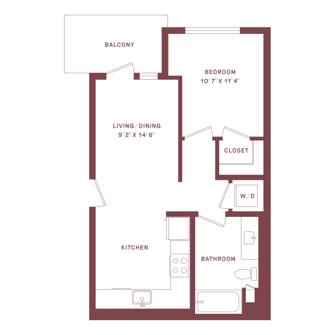 Floor Plan - A1D-W
