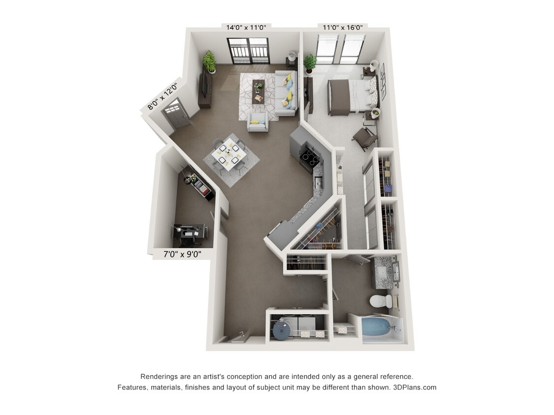 Floor Plan - The McKinley - A12
