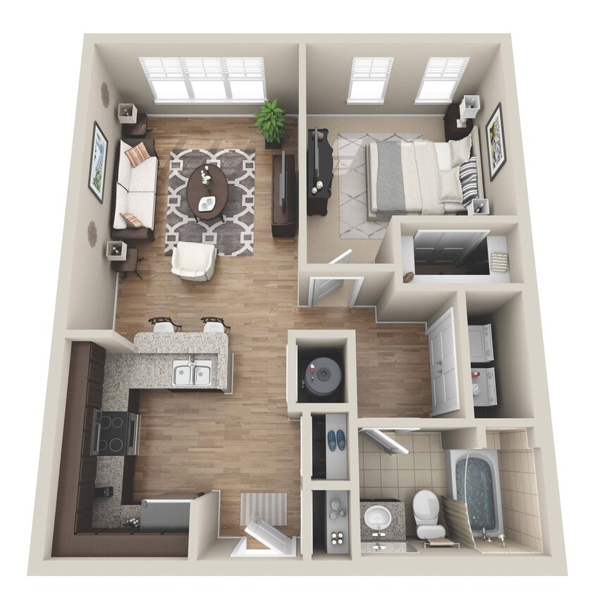 Floor Plan - 1A