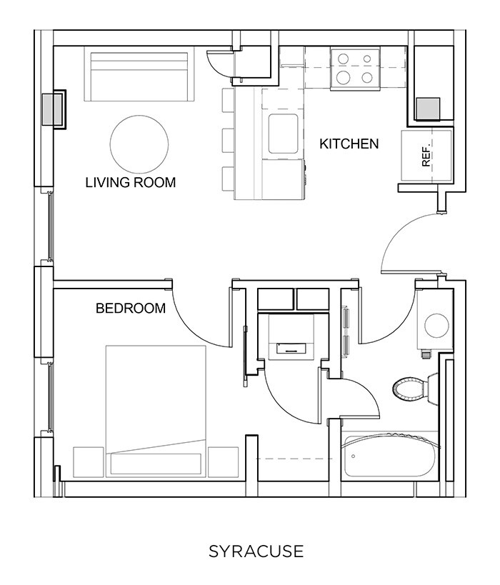 Syracuse | 1 Bedroom - Syracuse