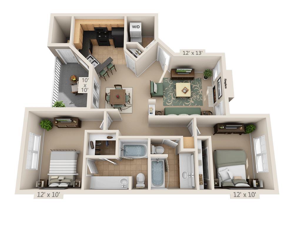 Floor Plan - The Grant