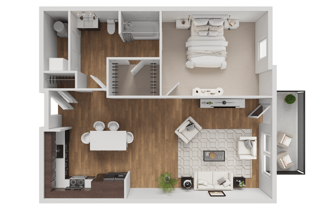 Floor Plan - West 8th - Quartz