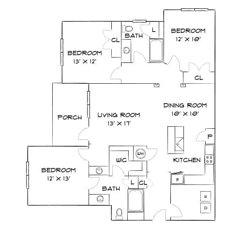 Floor Plan - Design 3A