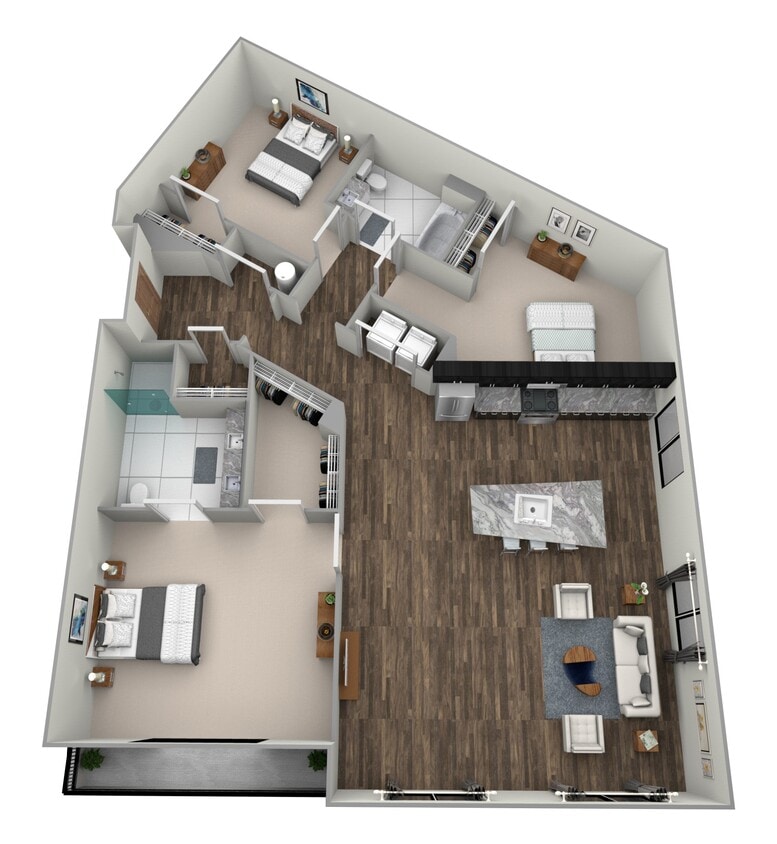 Floor Plan - C4 - Sage