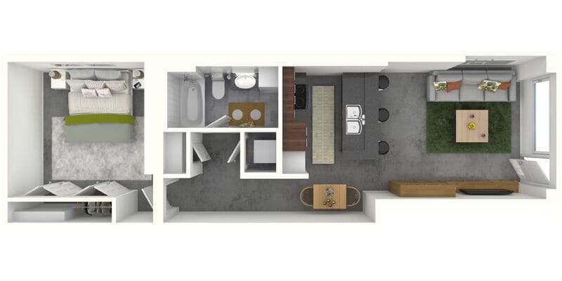 Floor Plan - The Metropolitan