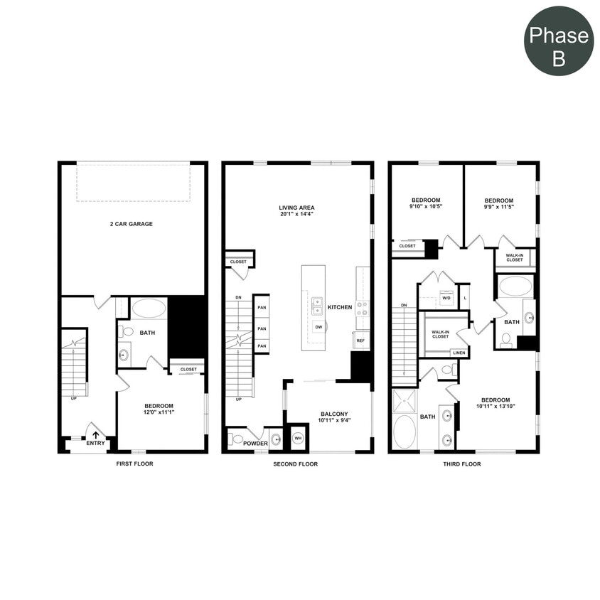 Floor Plan - The Homes - Plan 7