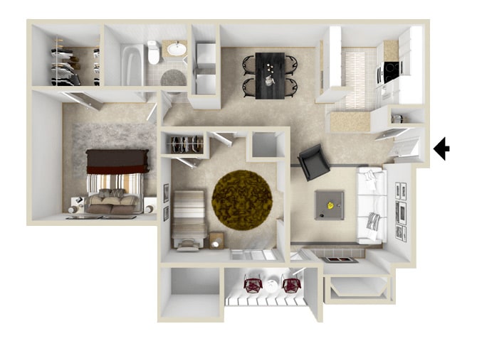 Floor Plan - Compass