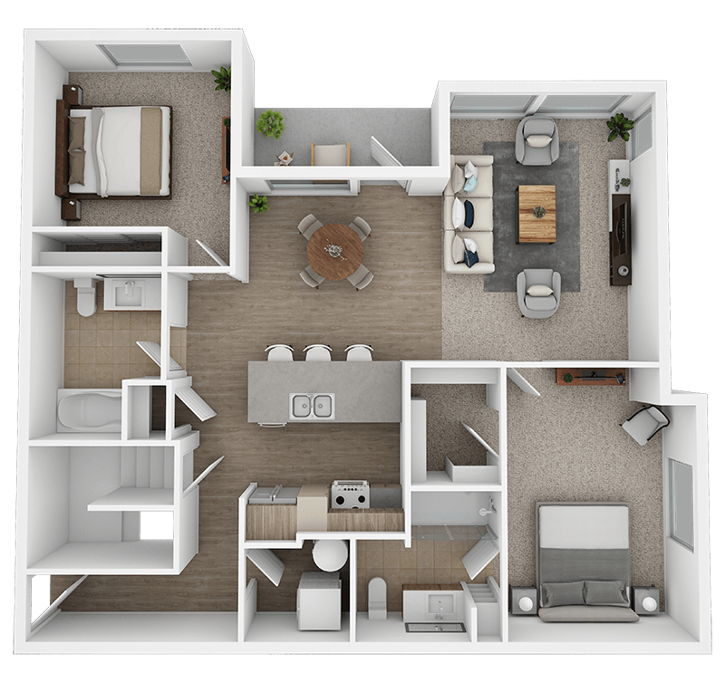 Floor Plan - Sidney + Garage