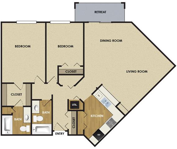 Floor Plan - Basswood - 2D