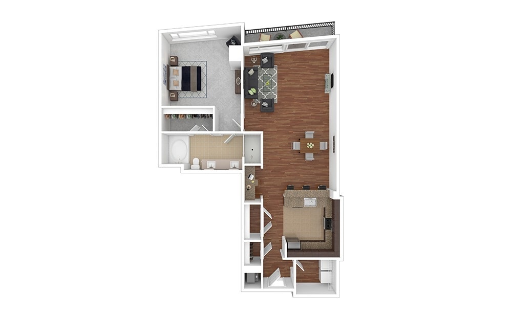 Floor Plan - The Caroline