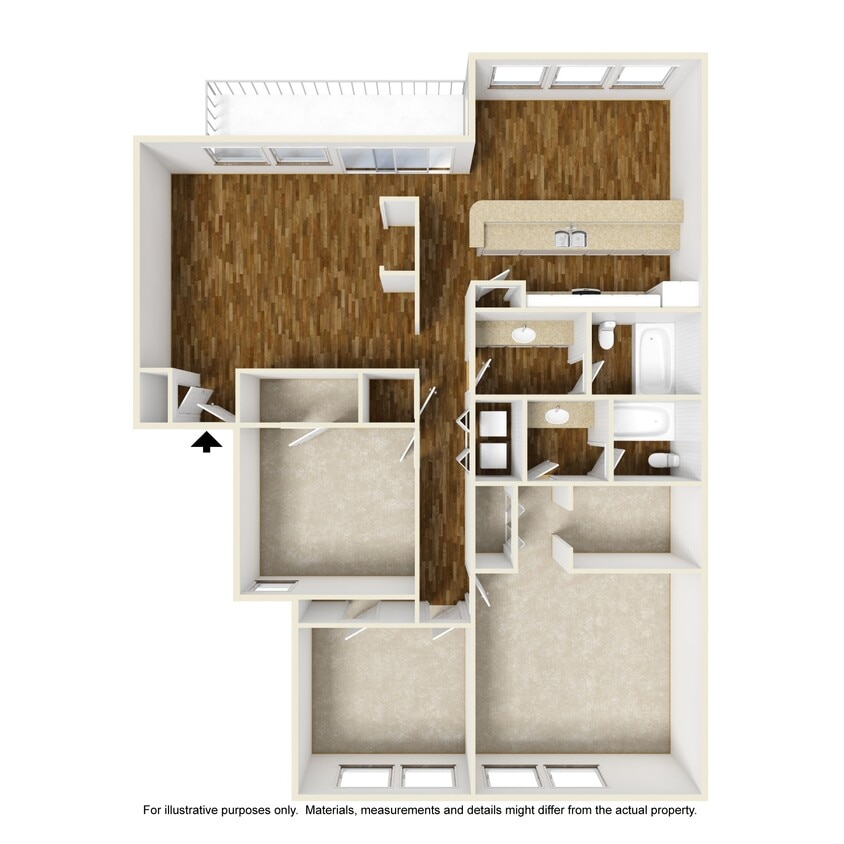 Floor Plan - Pinehurst-C1
