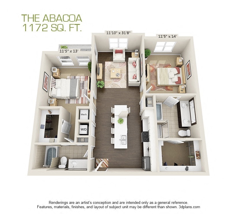 Floor Plan - Abacoa