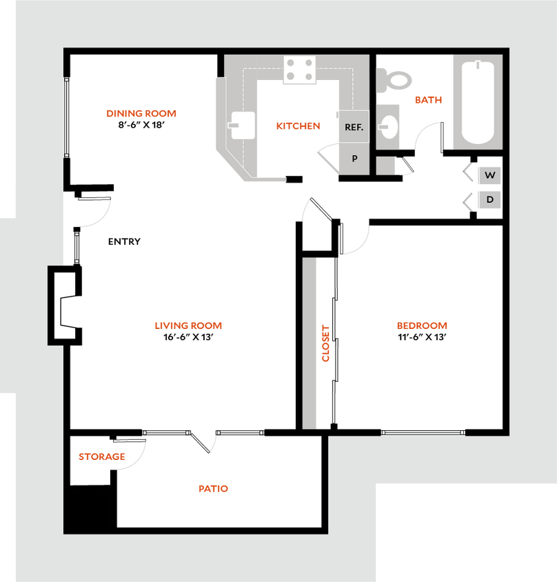 Floor Plan - South 1AR