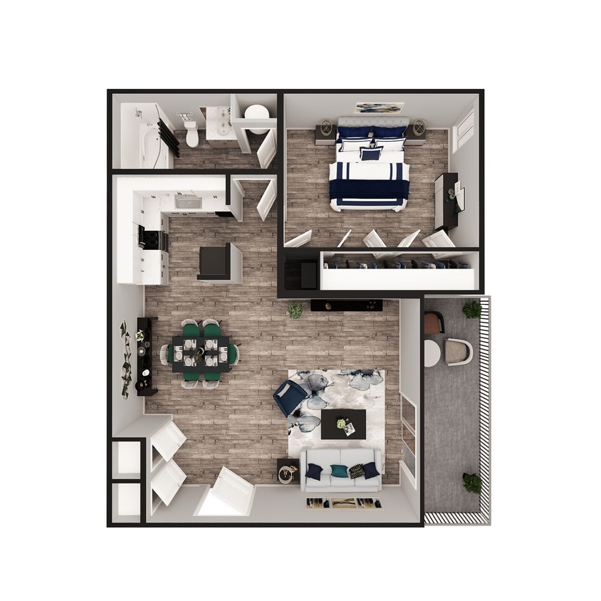 A_1Bed_JeffersonArms.jpg - 1 Bedroom 1 Bath