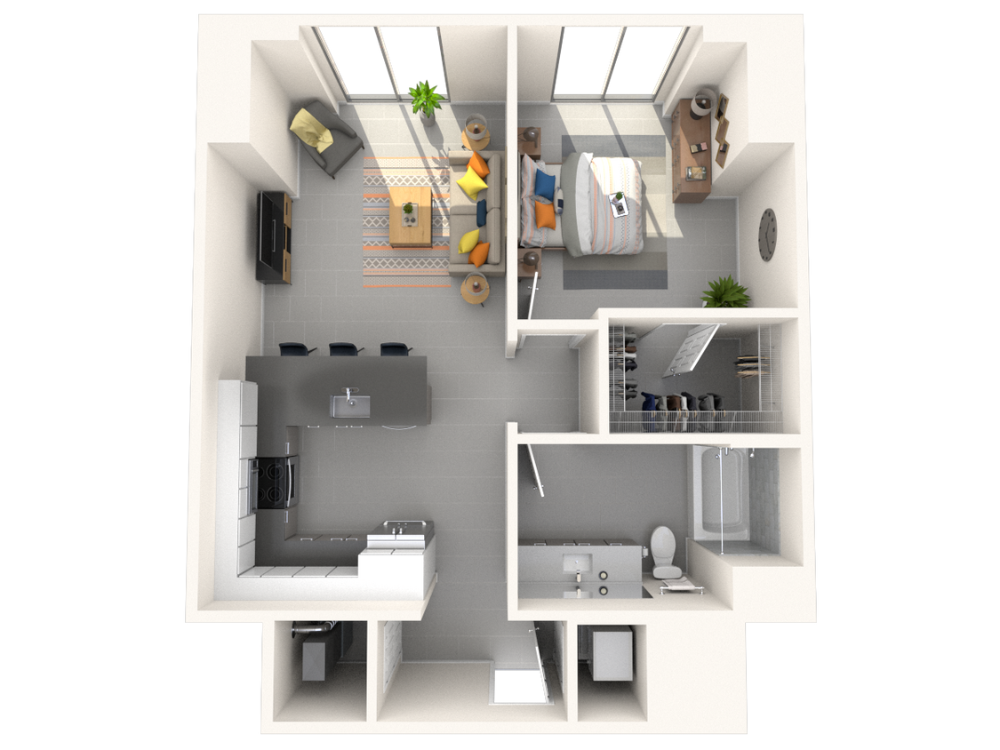 Floor Plan - AS6 - South Residence