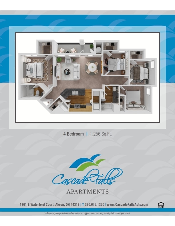 Floor Plan - Four Bedroom